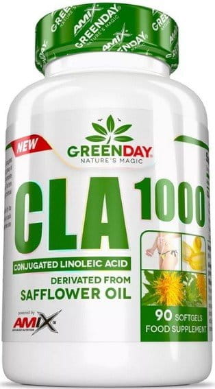 Conjugated linoleic acid CLA Amix Green Day CLA 1000 90 capsules