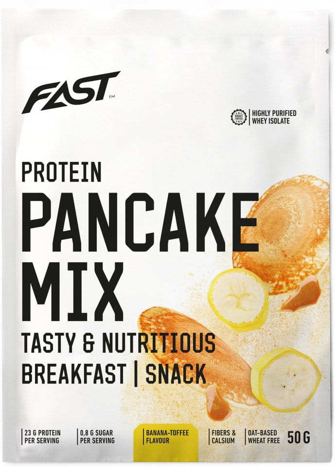 dejligt at møde dig Disse fly FAST pancakes - protein pancake mix 50 g - banana - caramel -  Top4Running.com