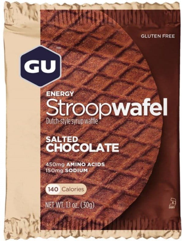 Protein pancakes GU Energy Wafel Salted Chocolate