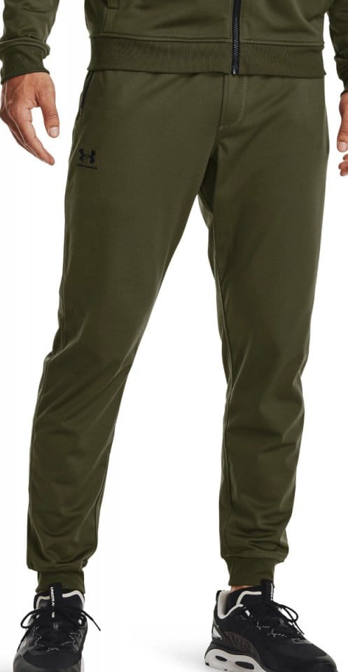 Pants Under Armour SPORTSTYLE TRICOT JOGGER-GRN - Top4Running.com