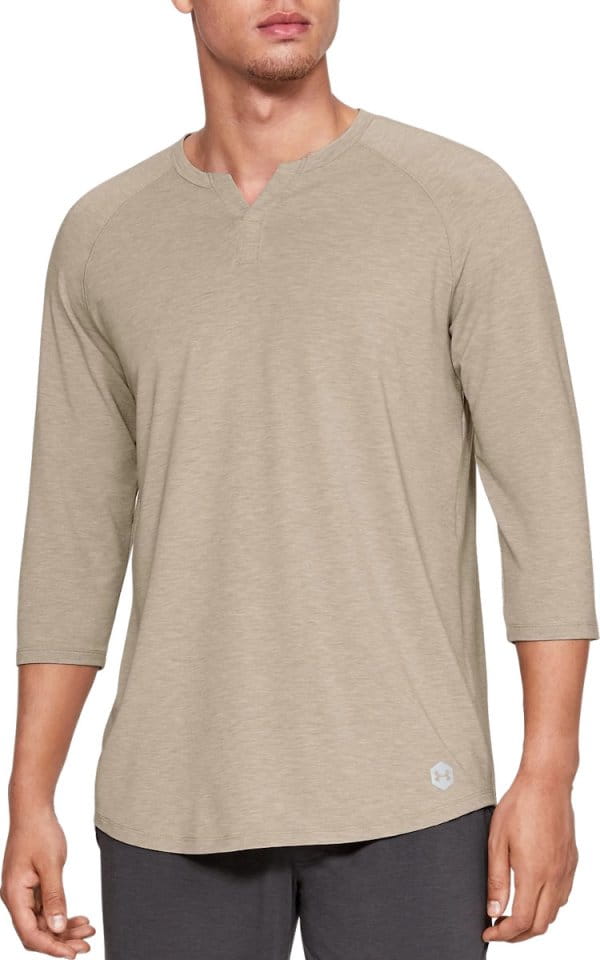 Long-sleeve T-shirt Under Armour Recovery Sleepwear Henley - Top4Running.com