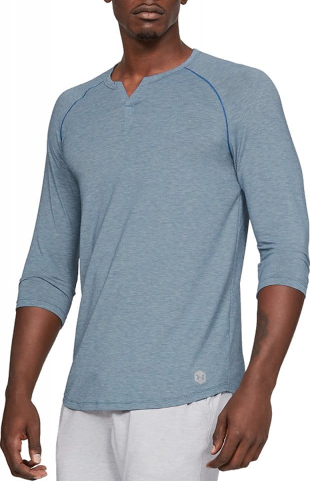 Long-sleeve T-shirt Under Armour Recovery Sleepwear Henley - Top4Running.com