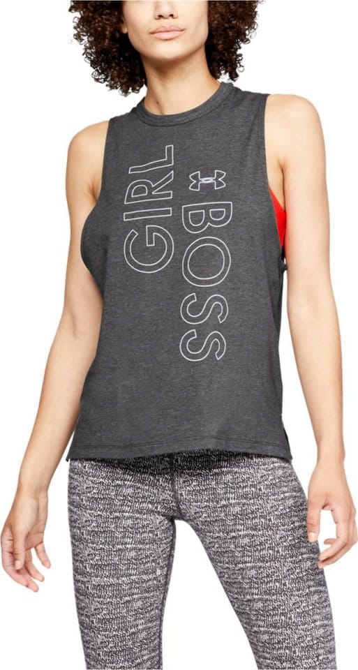 top Under Armour Graphic GIRL BOSS MUSCLE TANK