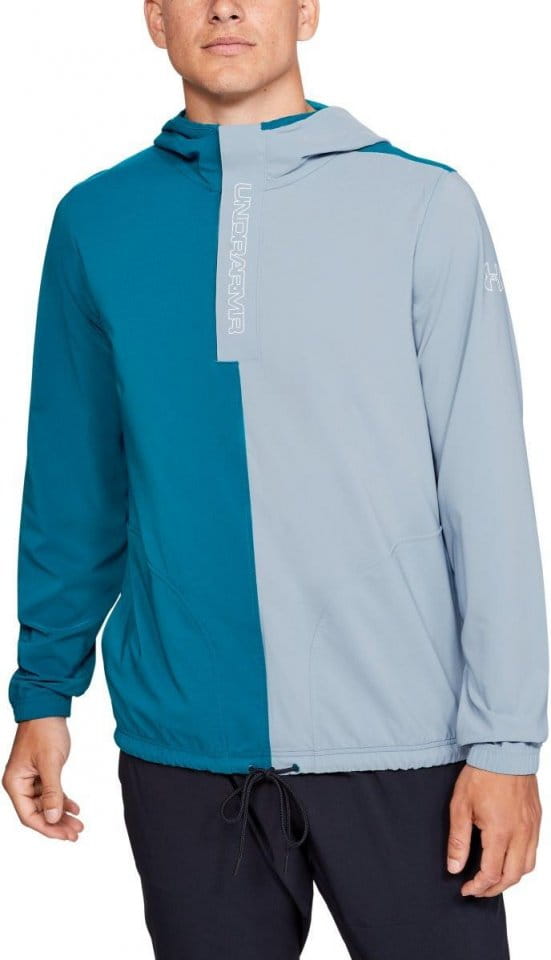 Hooded sweatshirt Under Armour UA BASELINE WOVEN JACKET - Top4Running.com