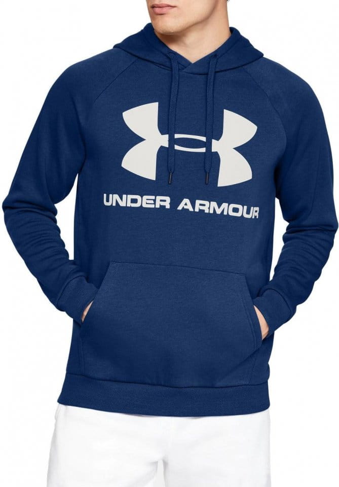 NEW Mens Under Armour Rival Fleece Logo Short Academy Blue XL 
