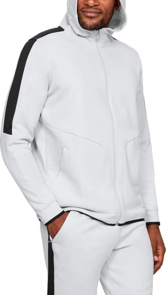 Hooded sweatshirt Under Armour Athlete Recovery Fleece Full Zip