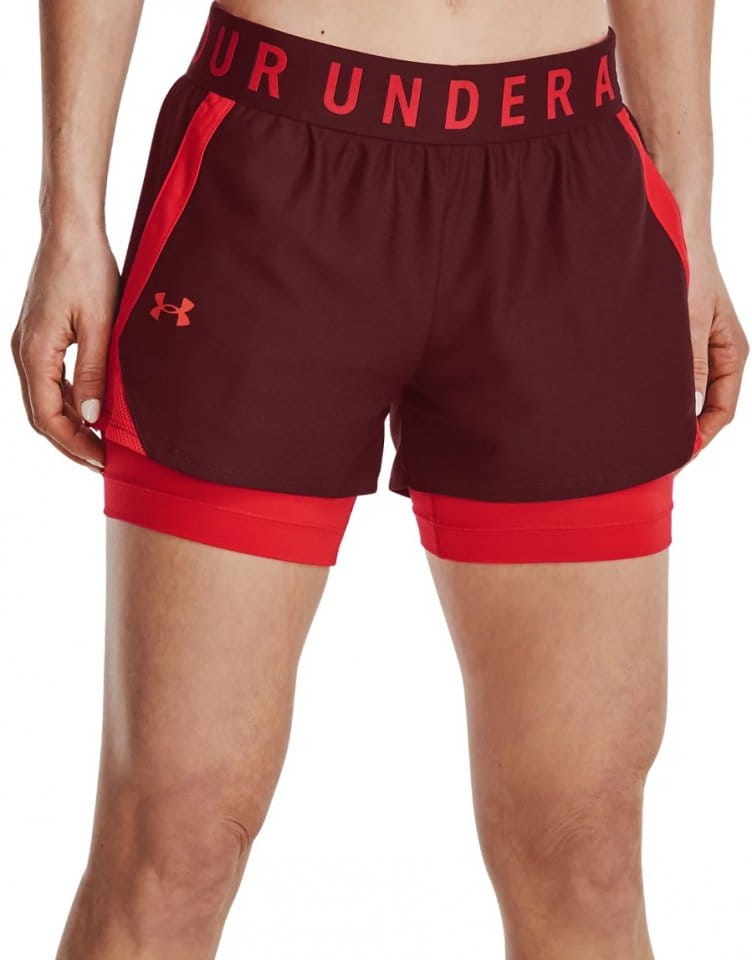 Under Armour Play Up 2in1 Shorts RED