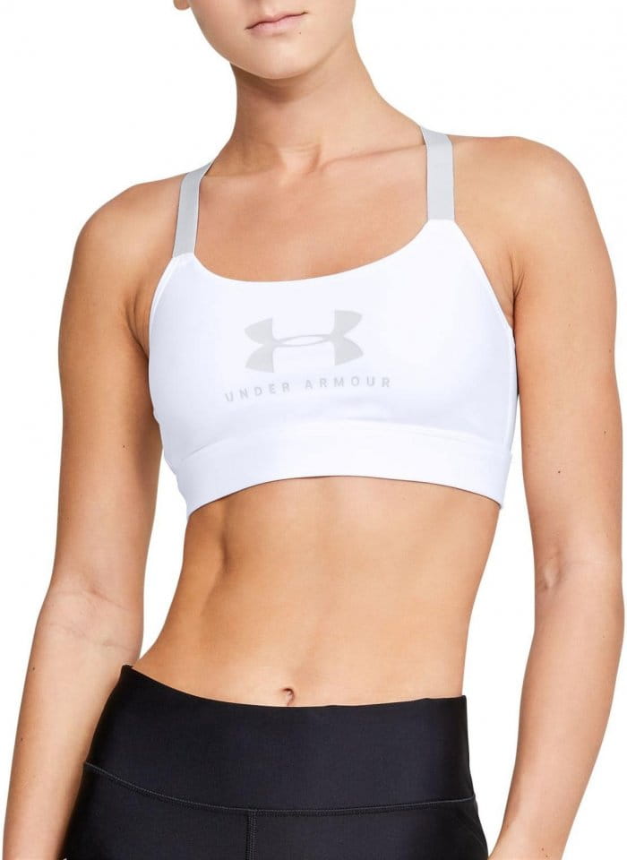 Under Armour Mid Sportstyle Graphic Bra - Top4Running.com
