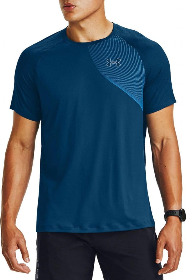 Under Armour Qualifier Iso-Chill Run T-Shirt Blue Iso-Chill