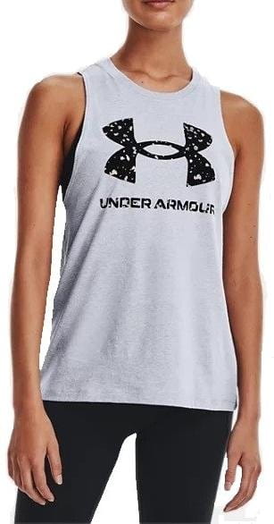 Tank top Under Armour Live Sportstyle Graphic Tank-GRY