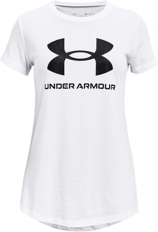 T-shirt Under Armour UA SPORTSTYLE LOGO SS-WHT - Top4Running.com