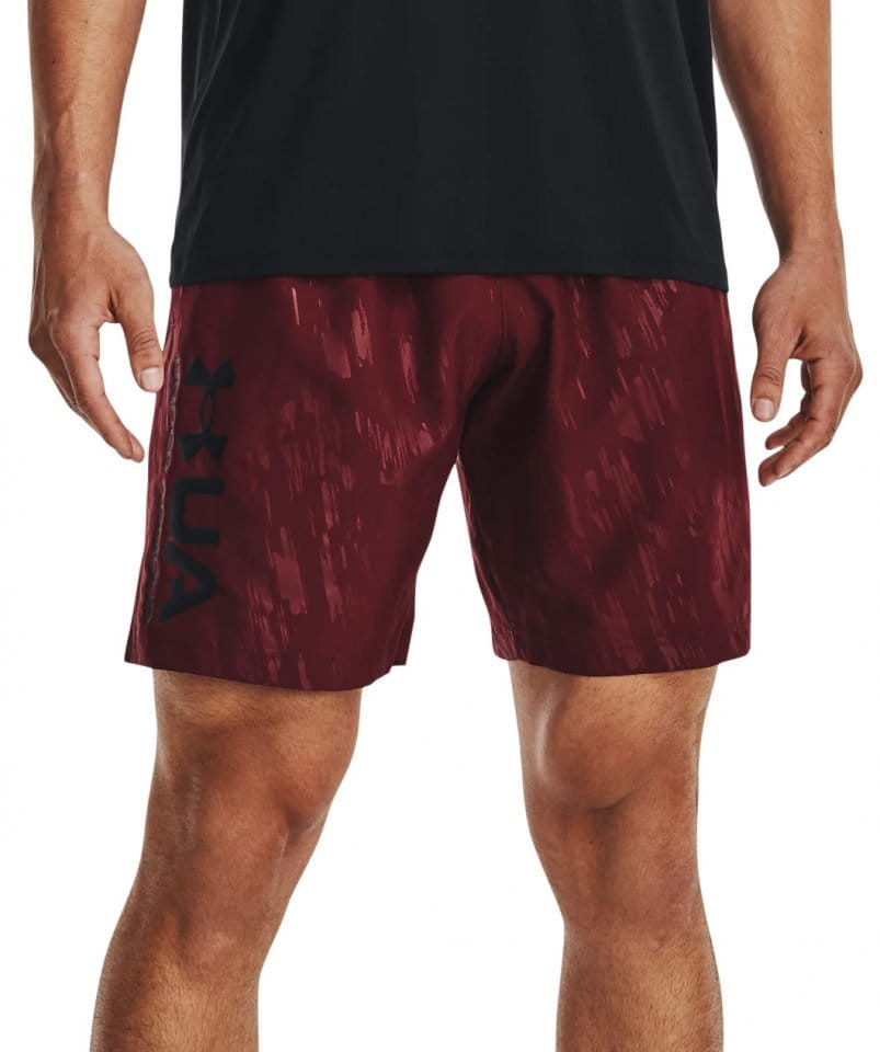 Shorts Under Armour UA Woven Emboss Shorts-RED