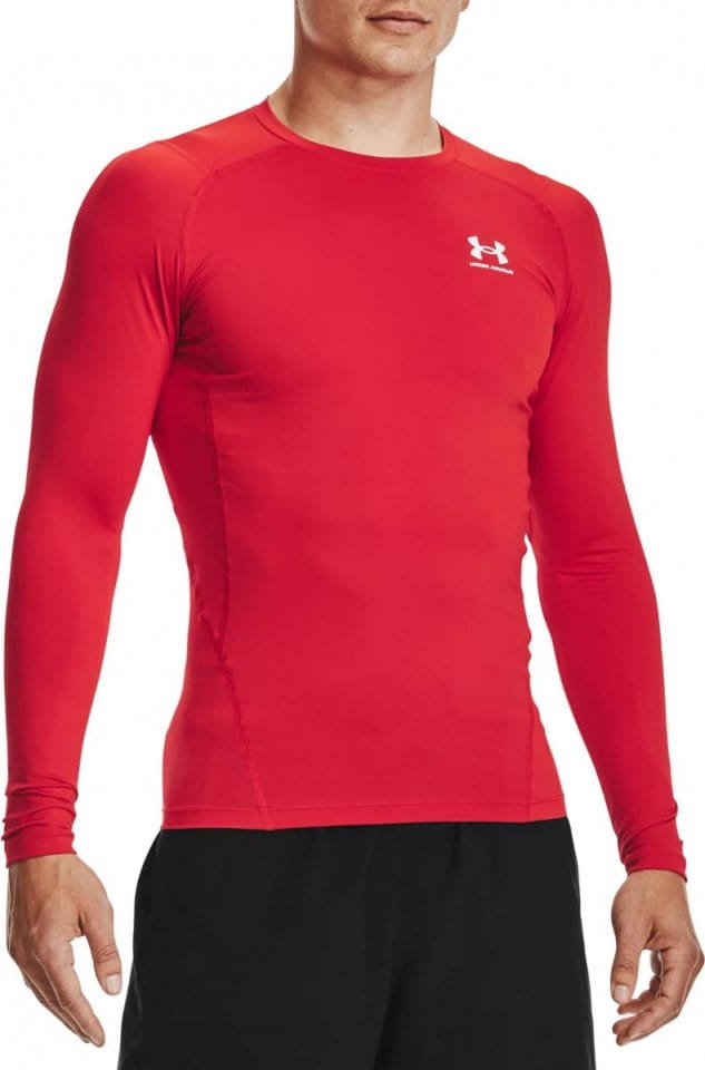 Long-sleeve T-shirt Under UA HG Armour Comp LS-RED