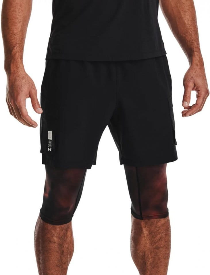 Shorts Under Armour UA Run Anywhere 2N1 Short-BLK