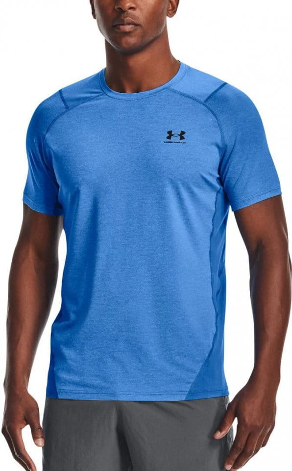 T-shirt Under UA HG Armour Fitted SS-BLU - Top4Running.com