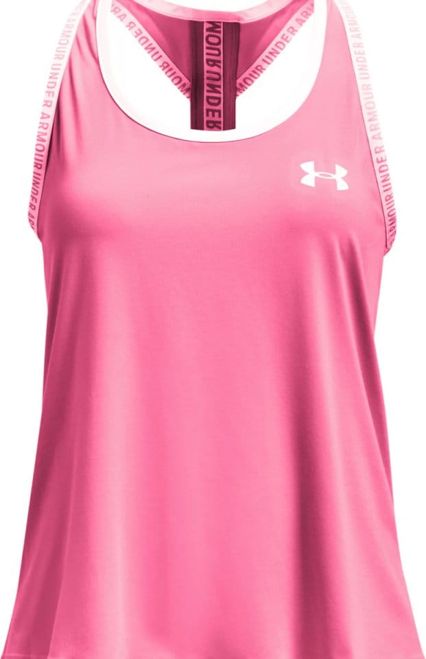 Camiseta Sin Mangas Ua Knockout Para Niña 1363374-654 Camiseta Sin Mangas Ua Knockout Para Niña 1363374-654