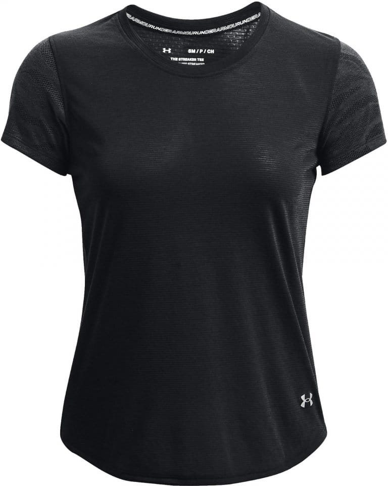 Tshirt Under Armour UA Streaker Jacquard TeeBLK