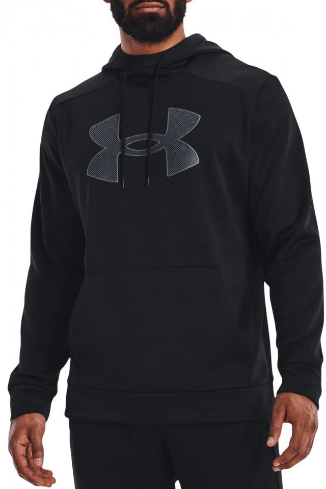 Hooded sweatshirt Under UA Armour Fleece Big Logo HD-BLK