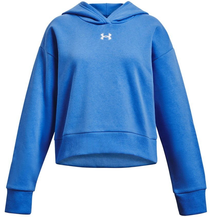 Hooded sweatshirt Under Armour UA Rival Fleece Crop Hoodie-BLU