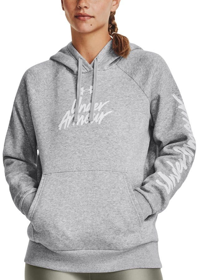 Hooded sweatshirt Under Armour UA Rival Fleece Graphic Hdy-GRY
