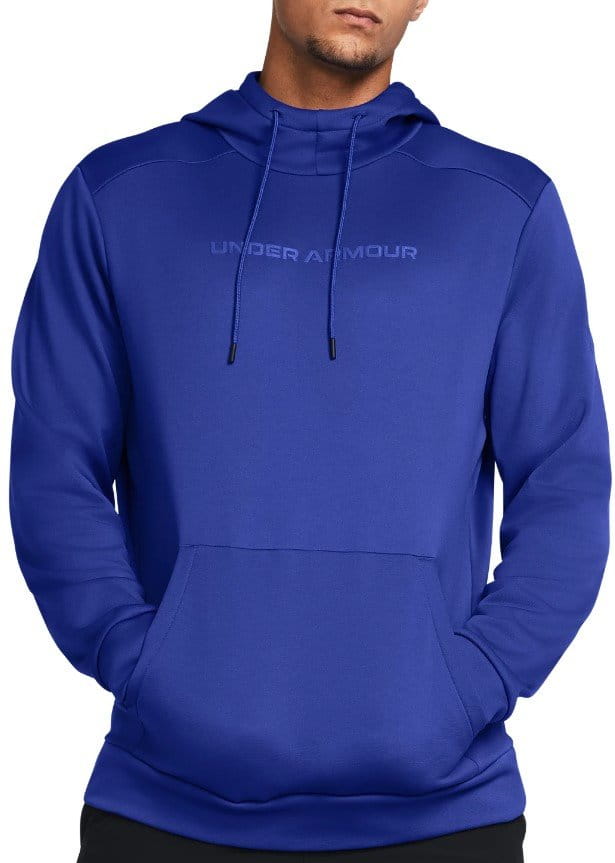 Hooded sweatshirt Under UA Armour Fleece Wordmark HD-BLU