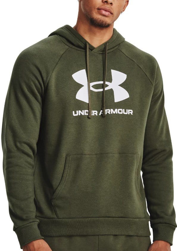 Hooded sweatshirt Under Armour UA Rival Fleece Logo HD-GRN
