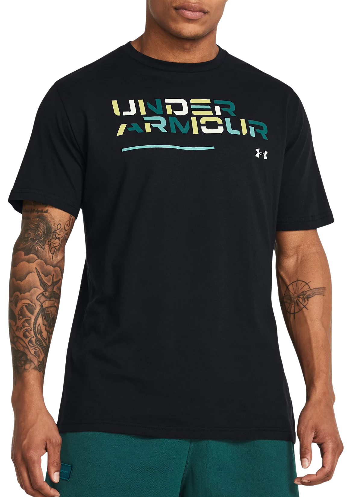 T-shirt Under Armour Colorblock Wordmark
