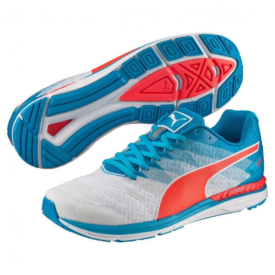 Running shoes Puma Speed 300 IGNITE white-atomic blue-red b -  Top4Running.com