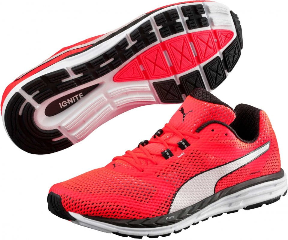 Running shoes Puma Speed 500 IGNITE Red Blast- White-Pu - Top4Running.com