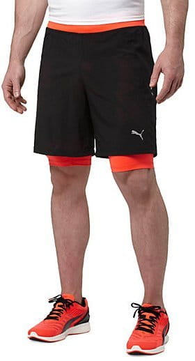 Shorts Puma Faster than you 2in1 Short Black-Re - Top4Running.com
