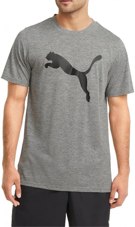 tonto Demonio Confirmación T-shirt Puma TRAIN FAV HEATHER CAT SS TEE - Top4Running.com