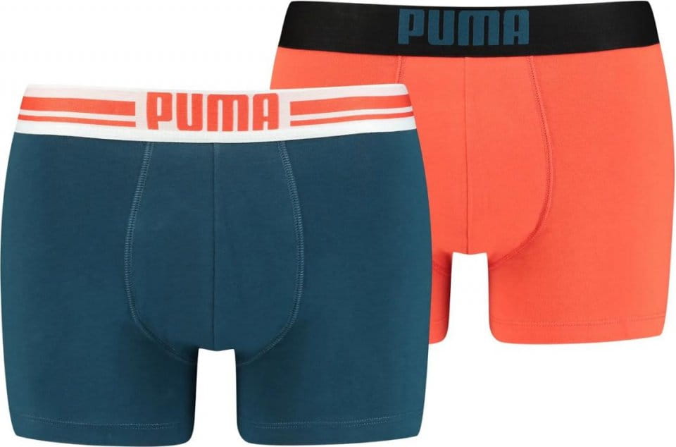 Boxer shorts Puma Placed Logo Boxer 2er Pack Rot Blau F025