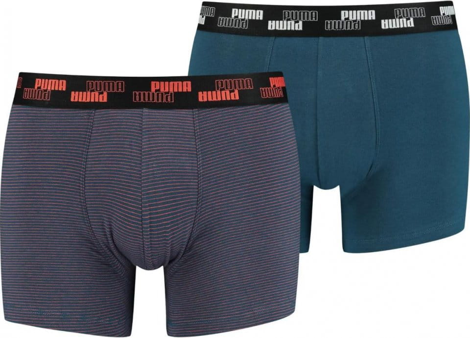 shorts Puma Mini Stripe Boxer 2er Pack Rot F003