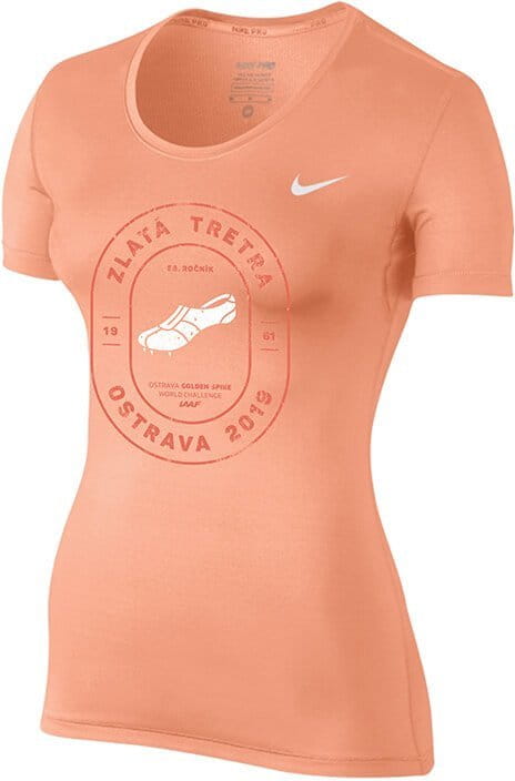 T-shirt Nike Pro CL ZLATA TRETRA