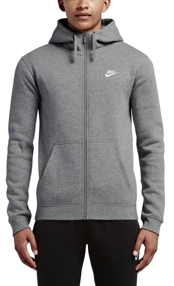 Hooded sweatshirt Nike M NSW HOODIE FZ FLC CLUB - Top4Running.com