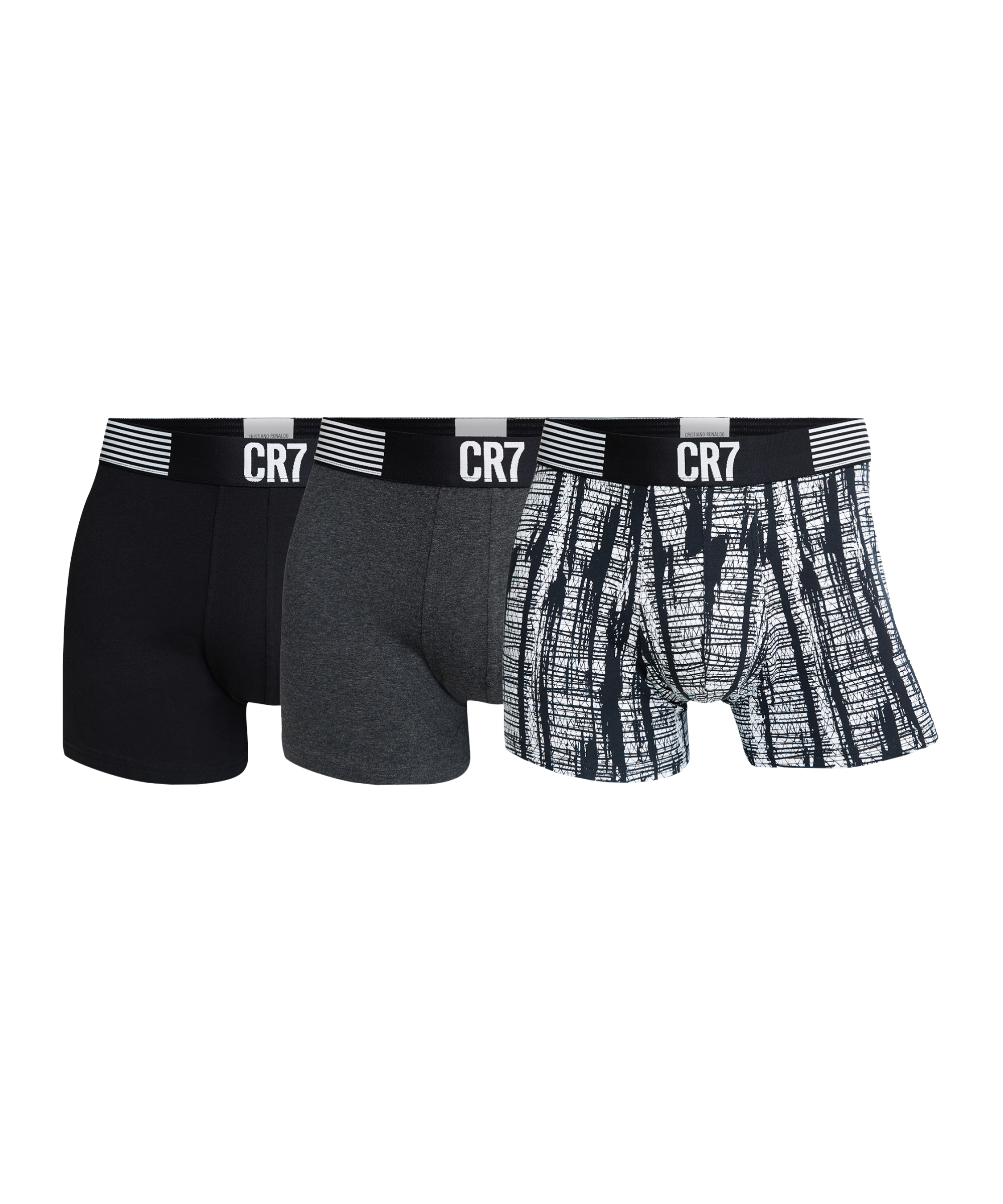 Boxer shorts CR7 Basic Trunk AOP Boxershort 3er Pack F2714