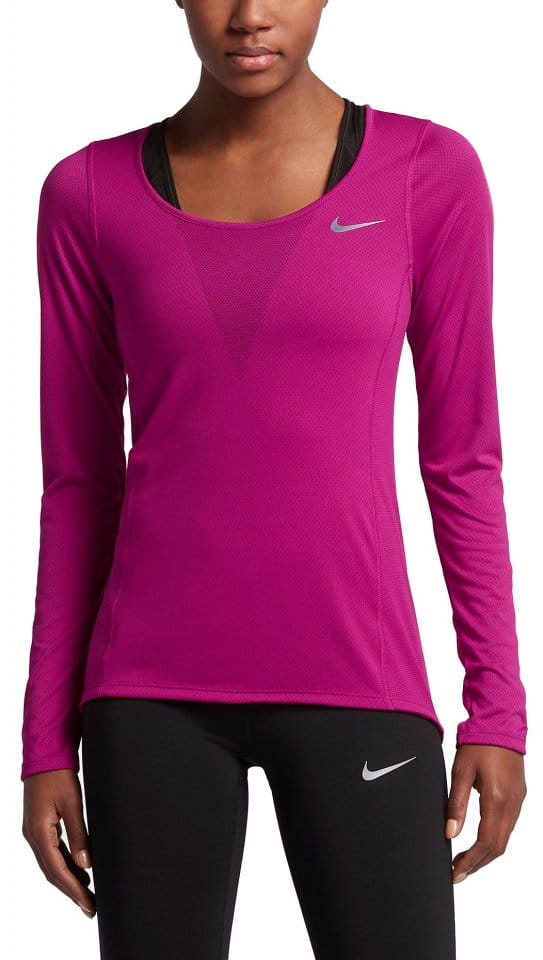 Long-sleeve T-shirt Nike W NK ZNL CL RELAY TOP LS - Top4Running.com