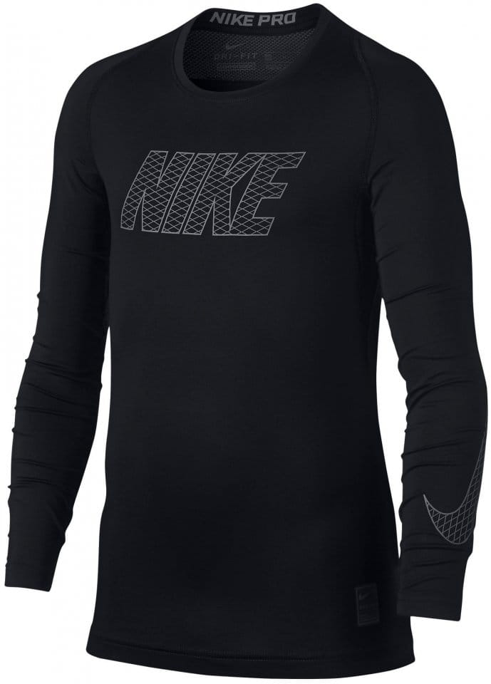 Long-sleeve T-shirt Nike B NP TOP LS COMP