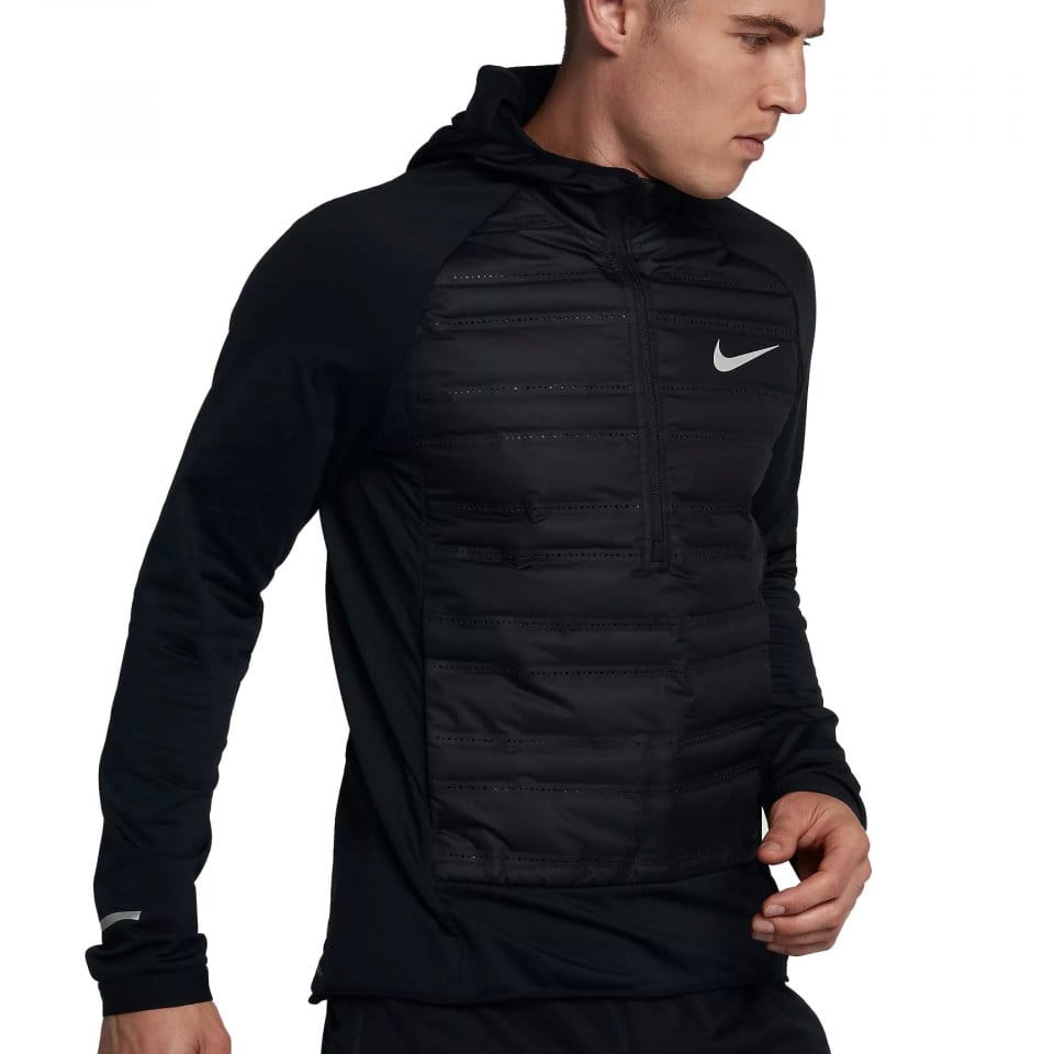 Hooded jacket Nike M NK AROLFT TOP LS HBRD - Top4Running.com