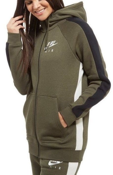 Hooded sweatshirt Nike W NSW RALLY HOODIE FZ AIR - Top4Running.com