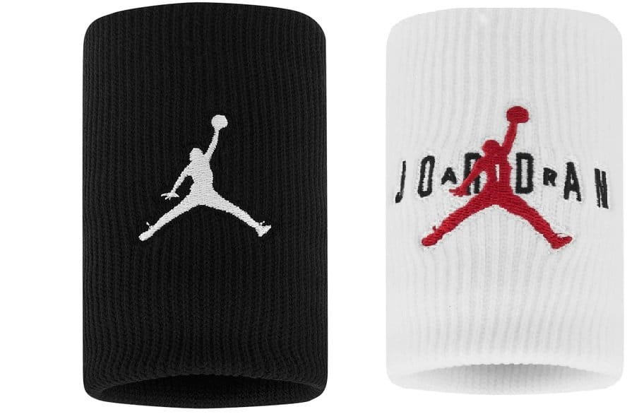 Sweatband Nike JORDAN JUMPMAN TERRY WRIST BANDS 2 PK - Top4Running.com