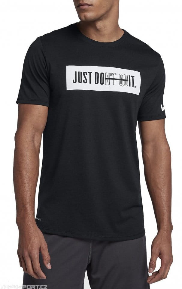 Puntualidad rodar Célula somatica T-shirt Nike M NK DRY TEE DB DON'T QUIT - Top4Running.com