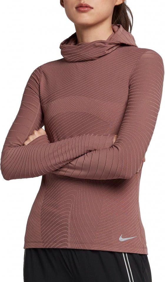 Hooded sweatshirt Nike W NK ELMNT HOODIE BALA WARM - Top4Running.com
