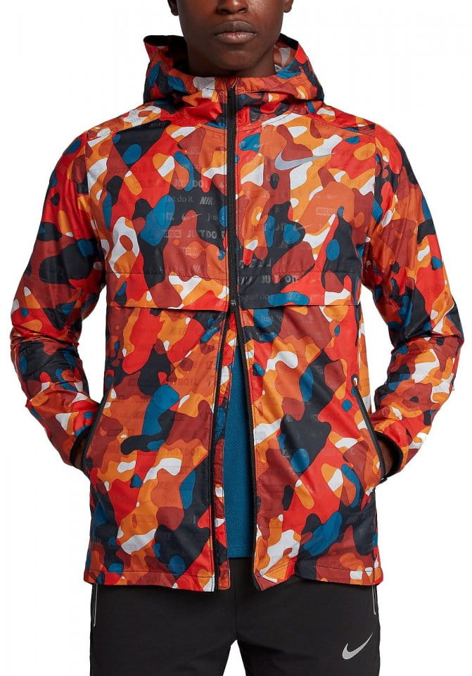 Hooded jacket Nike M NK SHLD GHOST FL CAMO JKT - Top4Running.com