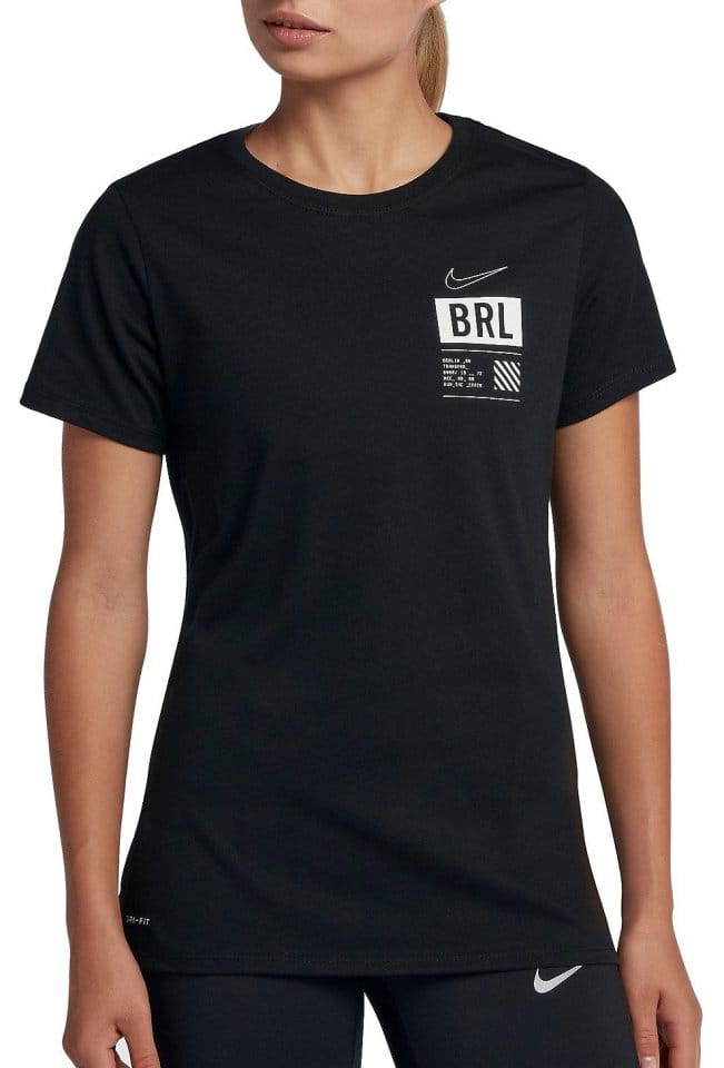 T-shirt Nike W NK DRY TEE RUN BERLIN