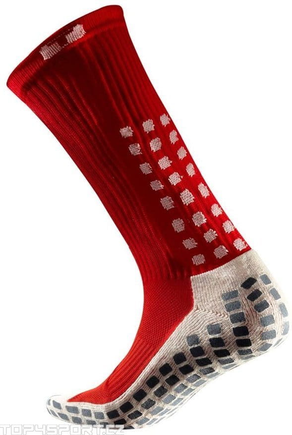Socks Trusox CRW300 Mid-Calf Thin Red