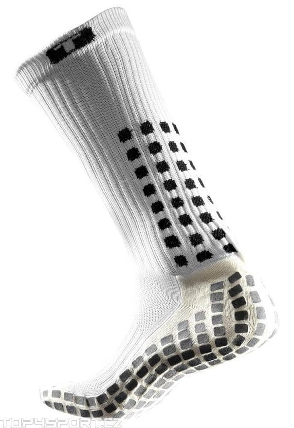 Socks Trusox CRW300 Mid-Calf Thin White