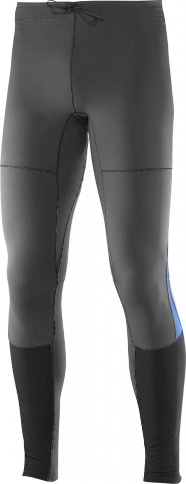 Leggings Salomon PARK WARM TIGHT M ASPHALT/Blue Yonder - Top4Running.com
