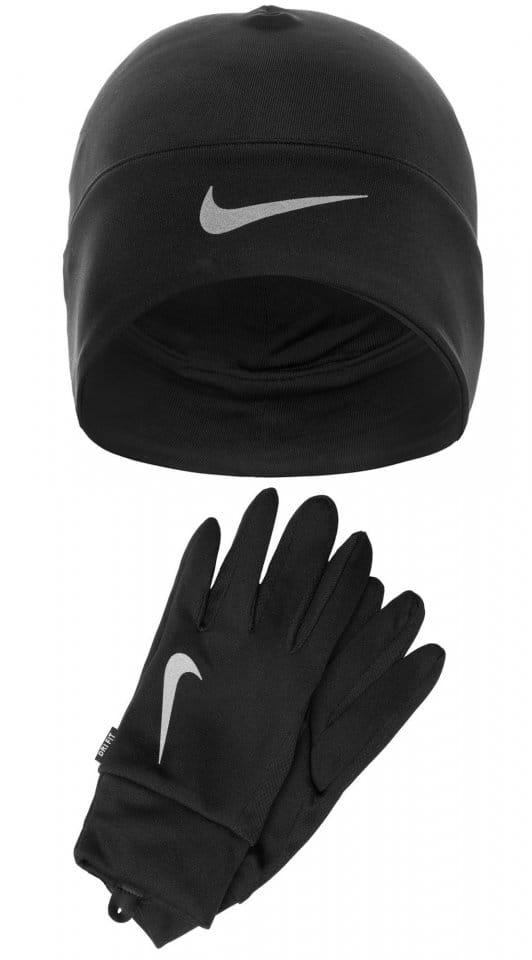 Set Nike DRI-FIT MEN'S RUNNING BEANIE 