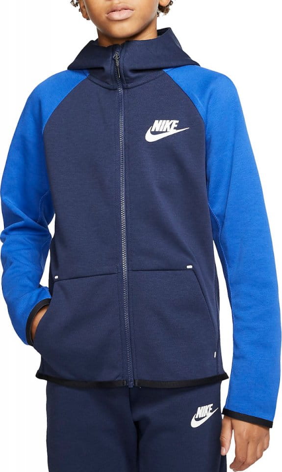 Hooded jacket Nike B NSW TCH FLC FZ ESSENTIALS